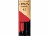 Max Factor Lipfinity Lip Colour Charming 140 – Kussechter Lippenstift mit 24h...