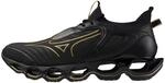 Mizuno Men's Wave Prophecy 14 Running Shoe, Schwarz/Gold, 43 EU