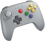 8BitDo 64 Bluetooth Controller for Analogue 3D, Switch, Switch 2, Windows, and
