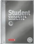 BRUNNEN Collegeblock Premium Student &bdquo;Protokoll | A4, kariert, 80 Blatt,...