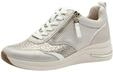 Tamaris Comfort Damen Sneaker flach mit Schn&uuml;rsenkeln mit Rei&szlig;verschluss,...