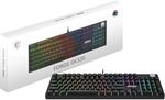 MSI Forge GK320 - Kabelgebunden Gaming-Tastatur DE Schwarz | QWERTZ, DE Layout...