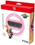 HORI Mario Kart Lenkrad (Peach) Attachment Set, Controller Lenkradaufsatz f&uuml;r