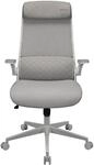 COUGAR Stryder &ndash; Ergonomischer Hybrid‑Chair &ndash;Wei&szlig; | Verstellbare...