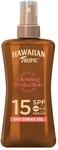 Hawaiian Tropic| Glowing Protection Sonnenschutz-&Ouml;l LSF 15 UVA + UVB-Schutz, 200 ml,