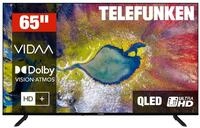 TELEFUNKEN D65Q920B2CW QLED Fernseher 65 Zoll Smart TV VIDAA 4K UHD, Dolby...