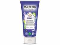 WELEDA Bio Lavendel Entspannungsdusche, pflegende Naturkosmetik Waschlotion mit