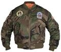 Mil-Tec&reg; Kinder Fliegerjacke MA1&reg; mit Abzeichen &bull; Gef&uuml;tterte Bomberjacke Jungen