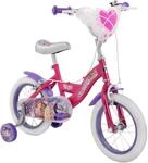 Huffy Disney Prinzessin 14 Zoll M&auml;dchen Fahrrad Rosa f&uuml;r Alter 4-6 ft Rupunzel,