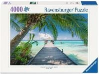 Ravensburger Puzzle 12001737 - Traumstrand auf den Malediven - 4000 Teile...