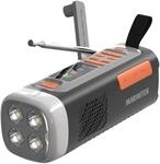 Marmitek RESQ 200 - Notfallradio DAB+/FM Solar Kurbelradio mit SOS USB-C