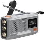 Marmitek RESQ 100 - Notfallradio DAB+/FM Solar Kurbelradio mit SOS USB-C