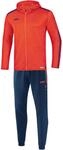 JAKO Herren Trainingsanzug Polyester Striker 2.0 mit Kapuze, flame/navy, 4XL, M9419