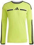 adidas Herren Referee 26 Jersey Long Sleeve Shirt, Team semi sol Yellow/Black,...