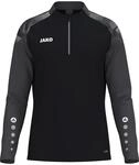 JAKO Unisex Ziptop Sonic, schwarz/anthrazit, L