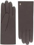 Roeckl Damen Hamburg Lederhandschuhe, Coffee, 7, Braun