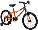 Huffy 20-Zoll Literide Single-Speed Fahrrad, Tangerine-Orange und Kieselgrau, f&uuml;r
