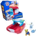 PAW PATROL Sea Patroller Rettungsboot, ab 3 Jahre | Mit Chase Figur und Hai,...