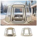 VEVOR Pop-up-Bubble-Zelt, 305 x 275 x 220 cm, transparentes Campingzelt,