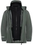 Jack Wolfskin M&auml;dchen Iceland 3in1, Slate Green/Slate Green, 116 EU