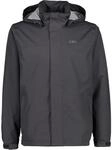 CMP - Herrenjacke mit Kapuze und Druckkn&ouml;pfen, Anthrazit, 60