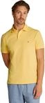 Tommy Hilfiger Herren Poloshirt Kurzarm 1985 Regular Fit, Gelb (Citronella), XS