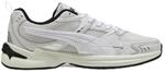PUMA Unisex-Sneaker MILENIO TECH 2000, Federgrau, Wei&szlig;, Silber, Gr&ouml;&szlig;e 40,