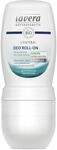 lavera Neutral Deo Roll On - Deo-Roller f&uuml;r sensible Haut mit Bio-Nachtkerze &