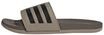 adidas Unisex Adilette Comfort Slides, blanch cargo/core black/earth strata, 48.5 EU