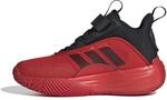 adidas Unisex Kinder Ownthegame 3.0 Shoes, Core Black/Red/Red, 36 2/3 EU