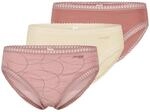Sloggi - GO Crush - Slip - 3er Pack (XS Beige/rosa)