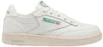 Reebok Jungen Club C Sneaker, Chalk Chalk Glegrn, 34.5 EU