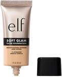 e.l.f. Soft Glam Foundation, Mittlere Deckkraft, Langanhaltende & Aufbauende