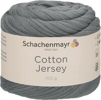 Schachenmayr Handstrickgarne Cotton Jersey Graphit, 9 x 9 x 9 cm, 9807363-00098