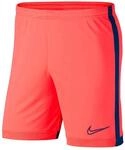 Nike Jungen Shorts Dry Academy, Laser Crimson/Valerian Blue, S, AO0771