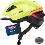 ABUS Fahrradhelm HYP-E - Helm mit Frontlicht, R&uuml;cklicht und Blinklicht -...