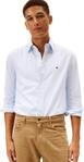 Tommy Hilfiger Herren Hemd Poplin Gingham Freizeithemd, Blau (Sweet...