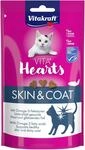 Vitakraft Vita Hearts, Skin and Coat, Softer Katzensnack, f&uuml;r Fell und Haut,...