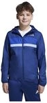 adidas Unisex Kids TIBERIO WINDBREAKER, dark blue/team royal blue/glow blue,...
