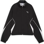 PUMA Damen Sport Relaxed Jacke mit Rei&szlig;verschluss S, Black
