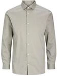 JACK & JONES Male Oberhemd Slim Fit Oberhemd | Slim Fit, Einfarbig, Langarm,...
