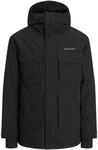 JACK & JONES Herren Jjvaujany Ski Jacket Aw25, Black Beauty, l