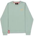 Alpha Industries Herren Basic SL Sweatshirt, Frost Green, XL