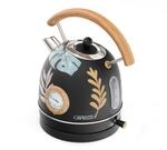CAPRIZZE Hervidor/Kettel El&eacute;ctrico "Nara Disse&ntilde;o &ndash; Color Leaves", 2200 W, Natur,