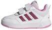 adidas Unisex Baby Tensaur Sport 3.0 Infants Shoes, FTWR White/Bliss Pink/Grey Two,