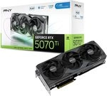 PNY GEFORCE RTX&trade; 5070 Ti 16GB Overclocked Triple Fan Plus Graphics Card DLSS 4