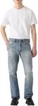 Levi's Herren Jeanshose 501 Original mit Knopfleiste, Straight Fit, Blau (Delanore