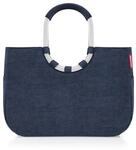 reisenthel loopshopper L twist navy &ndash; Stabile Tasche mit praktischen F&auml;chern aus