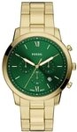 Fossil Neutra Uhr f&uuml;r Herren, Quarz-Chronographenwerk mit Edelstahlarmband