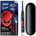 Oral-B Elektrische Zahnb&uuml;rste iO Kids, B&uuml;rste, Spiderman-Motiv, Schwarz &ndash; 3